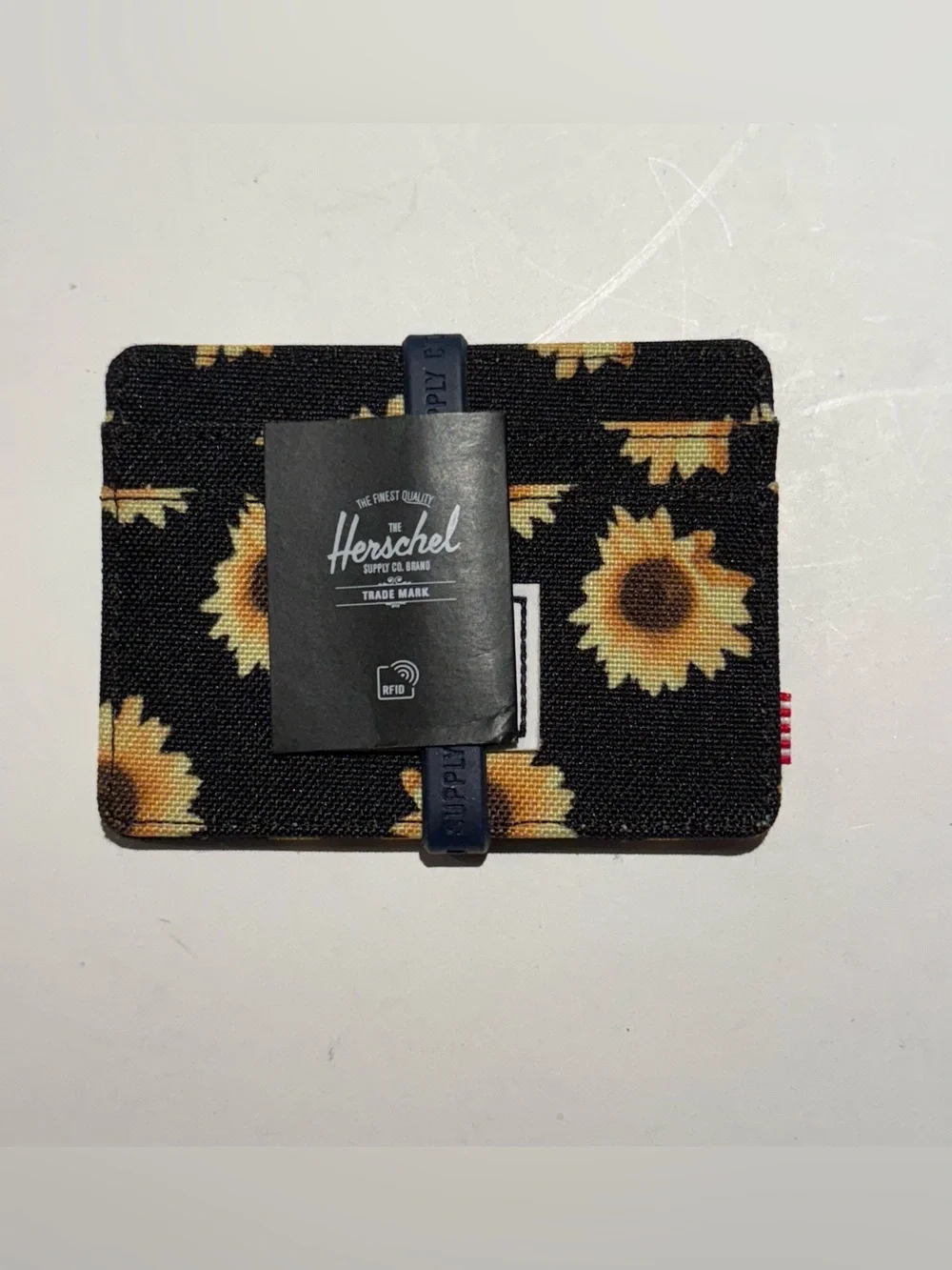 Herschel Supply Company Sunflower Card Holder Wallet